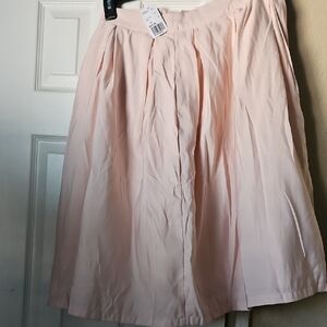Forever 21 Light Pink A-Line Skirt
